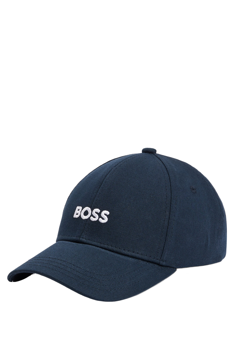 Boss Accessories Zed Cotton-twill six-panel cap with embroidered logo