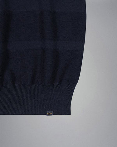 Paul & Shark Shark Tag Soft Cool Touch wool crewneck