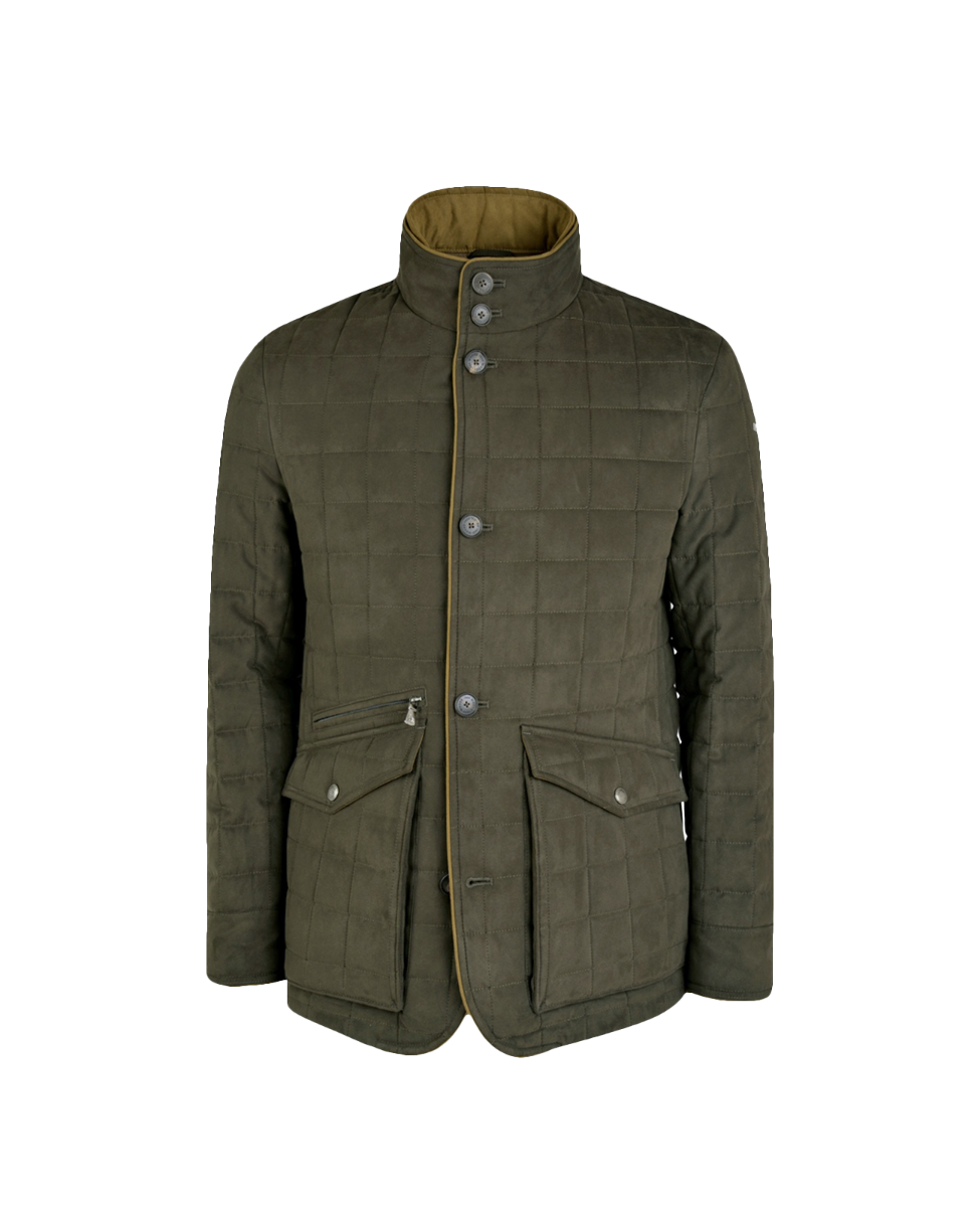 Magee Glenveigh Quilted Jacket Olive