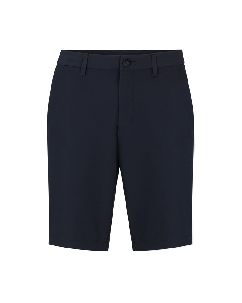 Slim-fit shorts in water-repellent easy-iron fabric