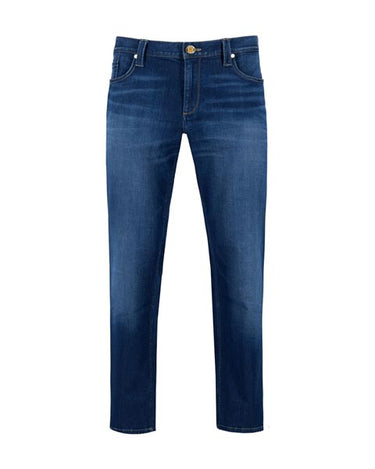 Alberto Pipe Regular Fit Jeans, Blue on a white background