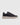 Ambitious Eclipse Lace Up Trainer, Black with a white sole on a light gray background