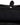 Close-up of a BOSS Highway Logo Washbag, Black with a top carrying loop and silver-tone metal hardware, showing a small BOSS logo patch near the bottom.