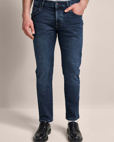 Bugatti Regular Fit Jeans, Navy Wash