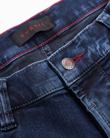 Bugatti Regular Fit Jeans, Navy Wash 2