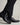 Carl Gross Ulf Leather Derby, Black and black pants on a neutral background
