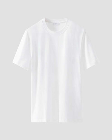 Eton Supima Cotton T-Shirt, White on a light gray background