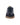 A single GANT Cuzmo Leather & Suede Trainers, Navy shown from the front on a plain white background. The shoe features navy blue suede and textile panels, cream-colored side stripes, navy blue laces, and a gum brown sole.