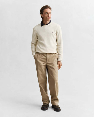 Gant Clothing Mini Cable Knit Crew Neck Sweater