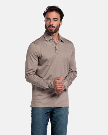 Giordano Landro Liquid Cotton Long sleeve Polo