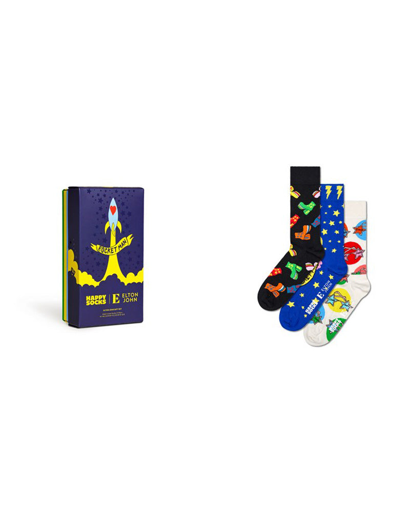 Happy Socks Elton John 3-Pack Gift Set