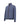 A Paul & Shark Typhoon Bomber Jacket, Indigo Blue with a mock neck, featuring dark brown zipper accents and ribbed knit cuffs and hem, displayed on a clean white background.