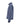 A Paul & Shark Typhoon Bomber Jacket, Indigo Blue with a high collar, shown from a side profile view against a solid white background.
