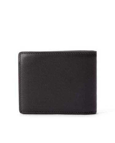 A R.M. Williams Bifold Wallet, Black shown closed from the front on a clean white background.