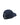 A R.M. Williams Longhorn Twill Cap, Blue Wash shown from a rear three-quarter angle, featuring 'EST. 1932' embroidered in gold on the side and a gold-toned metal buckle on the back strap, set against a plain white background.