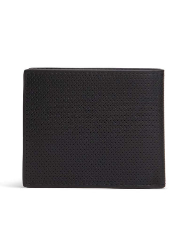 Tommy Hilfiger Perforated Leather Card And Coin Wallet