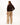 A man wearing a Tommy Hilfiger Peached Fleece Contrast Drawstring Hoodie and beige wide-leg trousers, shown from a rear three-quarter view against a plain white studio background.