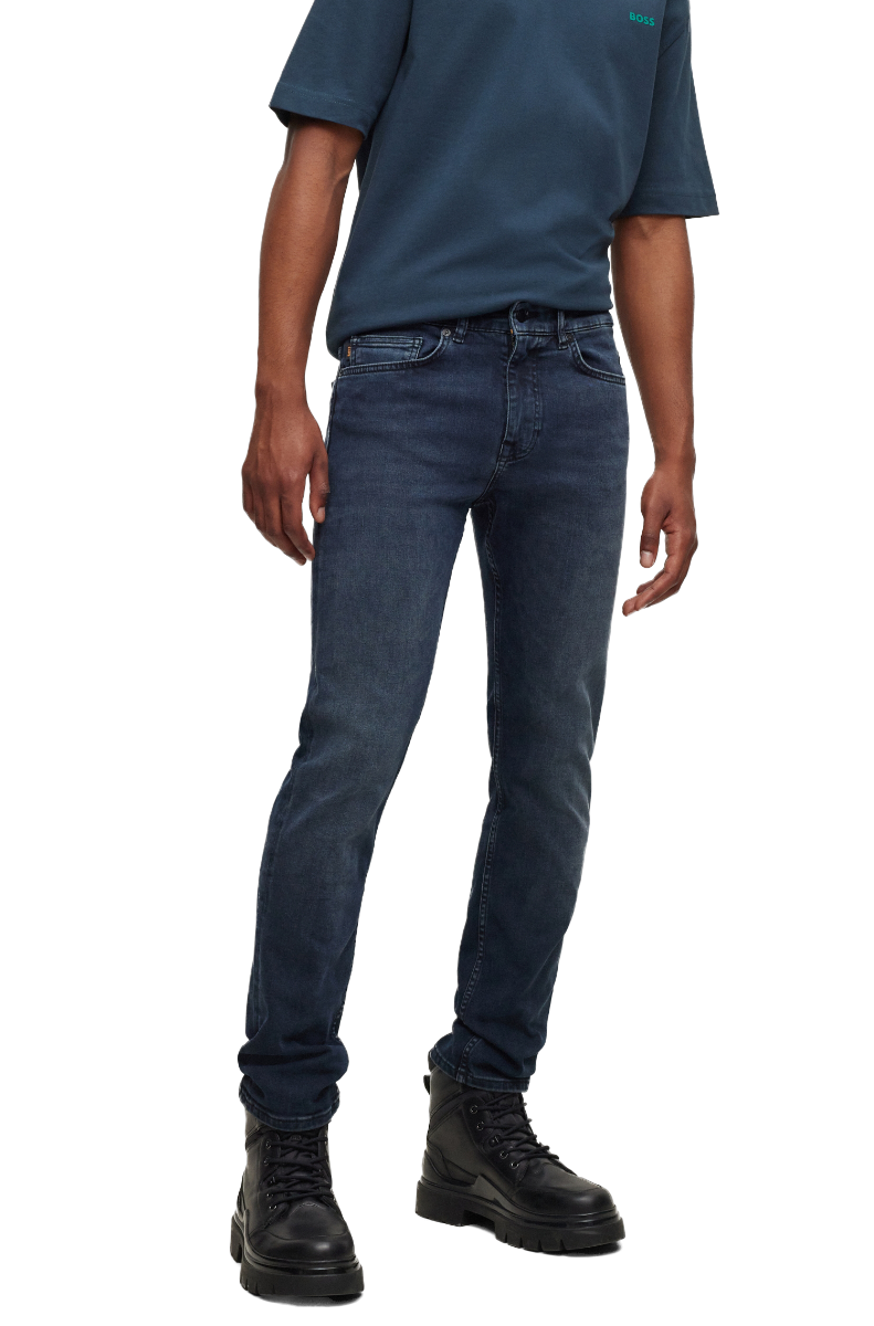 Delaware Slim Fit Jeans In Super-Stretch Denim