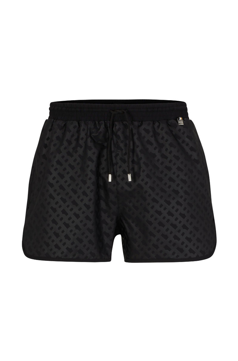 Prime Monogram-print swim shorts in quick-drying recycled fabric
