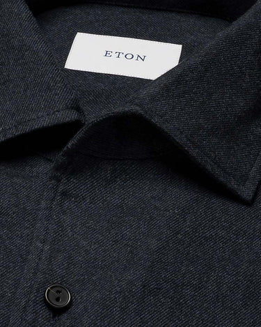 Eton Casual Fit Flannel Shirt
