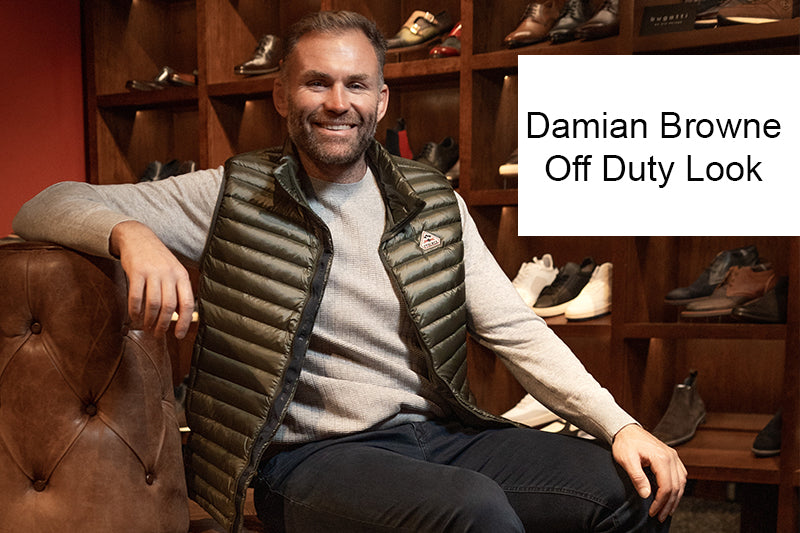 Damian Browne: Off Duty Look