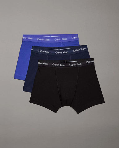 Calvin Klein 3 Pack Trunks - Cotton Stretch