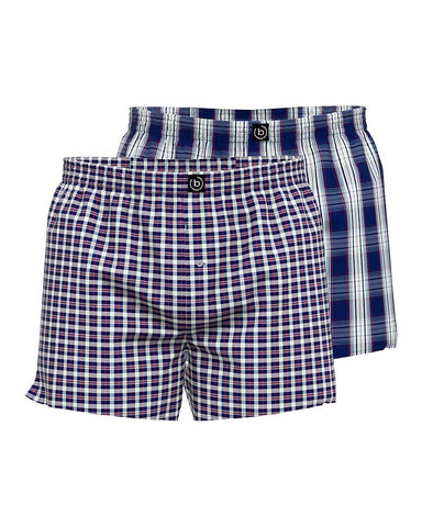 Bugatti Woven Boxer Shorts 2 Pack