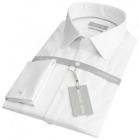 Raleigh Tuxedo Slim Fit Shirt White