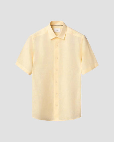 Eton Linen Short sleeve Relaxed Fit Shirt
