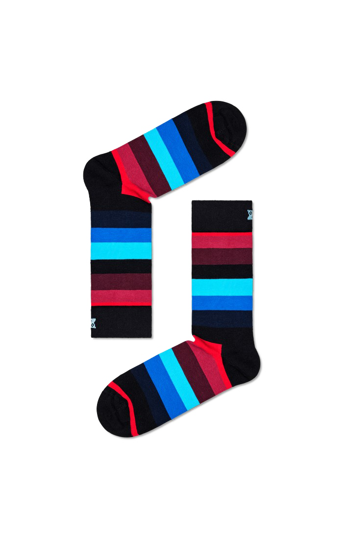 Stripe Sock Black