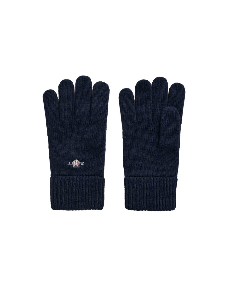 Shield Wool Gloves Navy