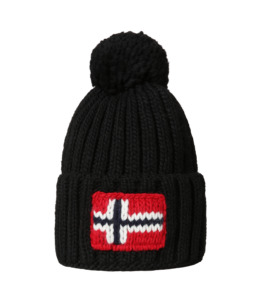 Napapijri Semiury Beanie Black available at Hanley Co Menswear