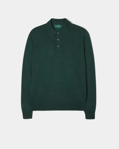 Alan Paine Hindhead Merino Wool Polo Shirt