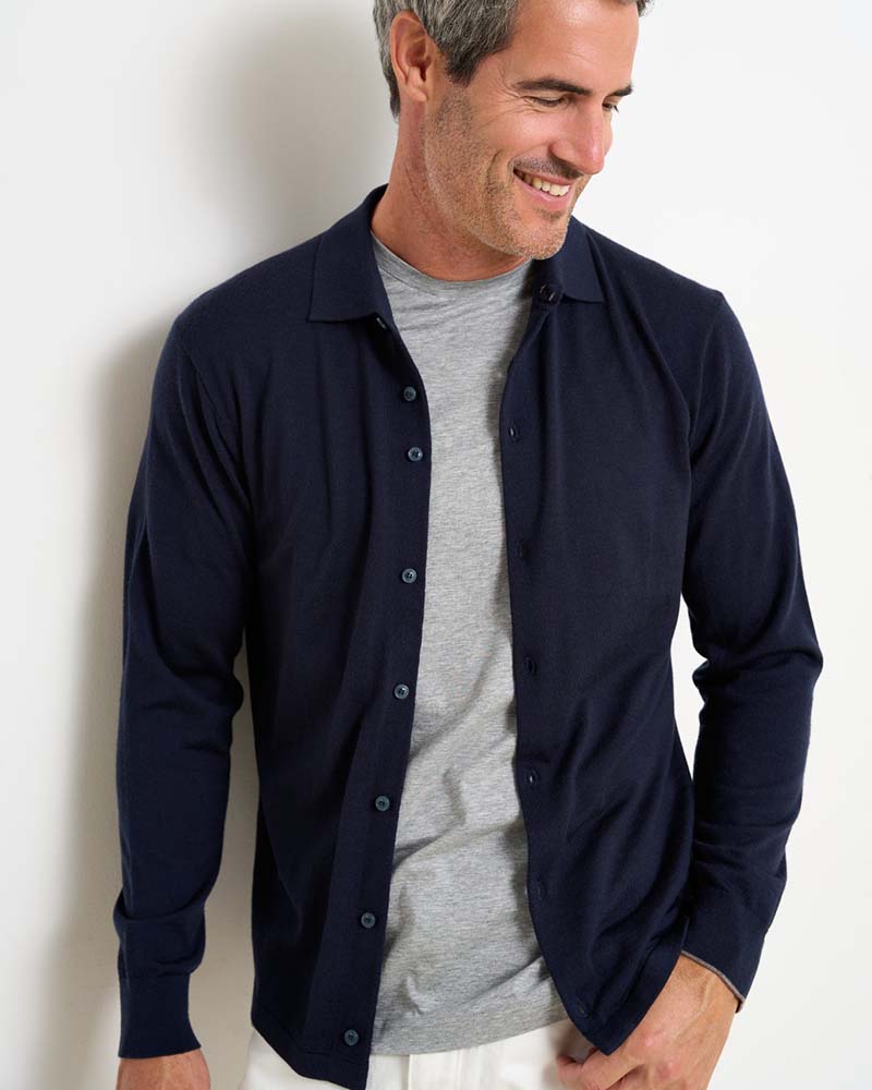 R2 100% Merino Wool Lightweight Lightweight Cardigan