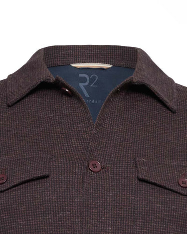 R2 Houndstooth Overshirt
