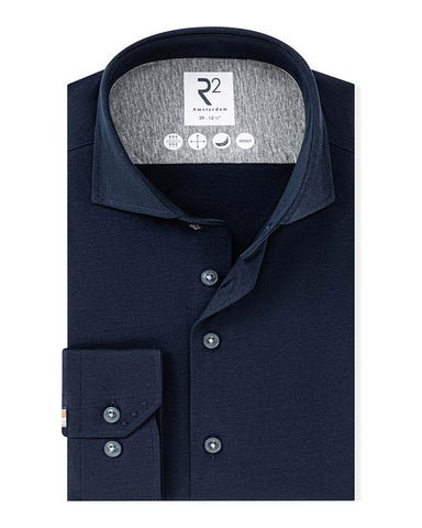 R2 Melange Single Jersey Modern Fit Shirt