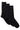 Three-pack of regular-length socks in stretch fabric