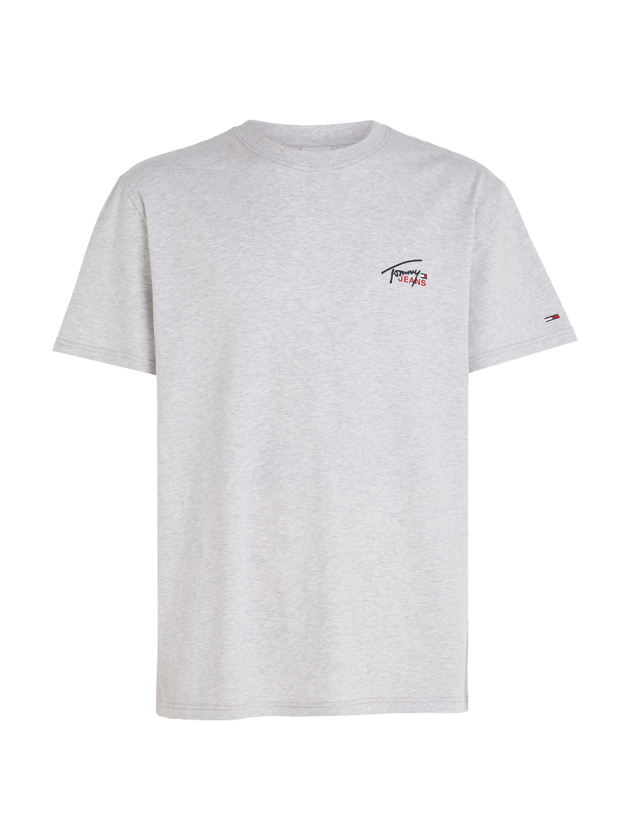Classic Small Flag Tee Silver Grey Heather