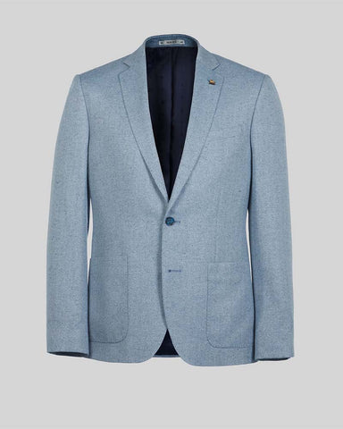 Magee Finn Tailored Fit Blazer Herringbone