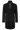 Slim Fitting Wool Coat Black