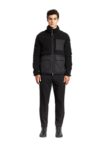 Kepler Midlayer Berber Zip Front Sweater Jacket