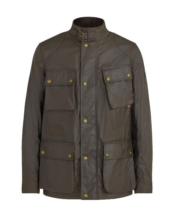 Fieldmaster Waxed Cotton Jacket Faded Olive