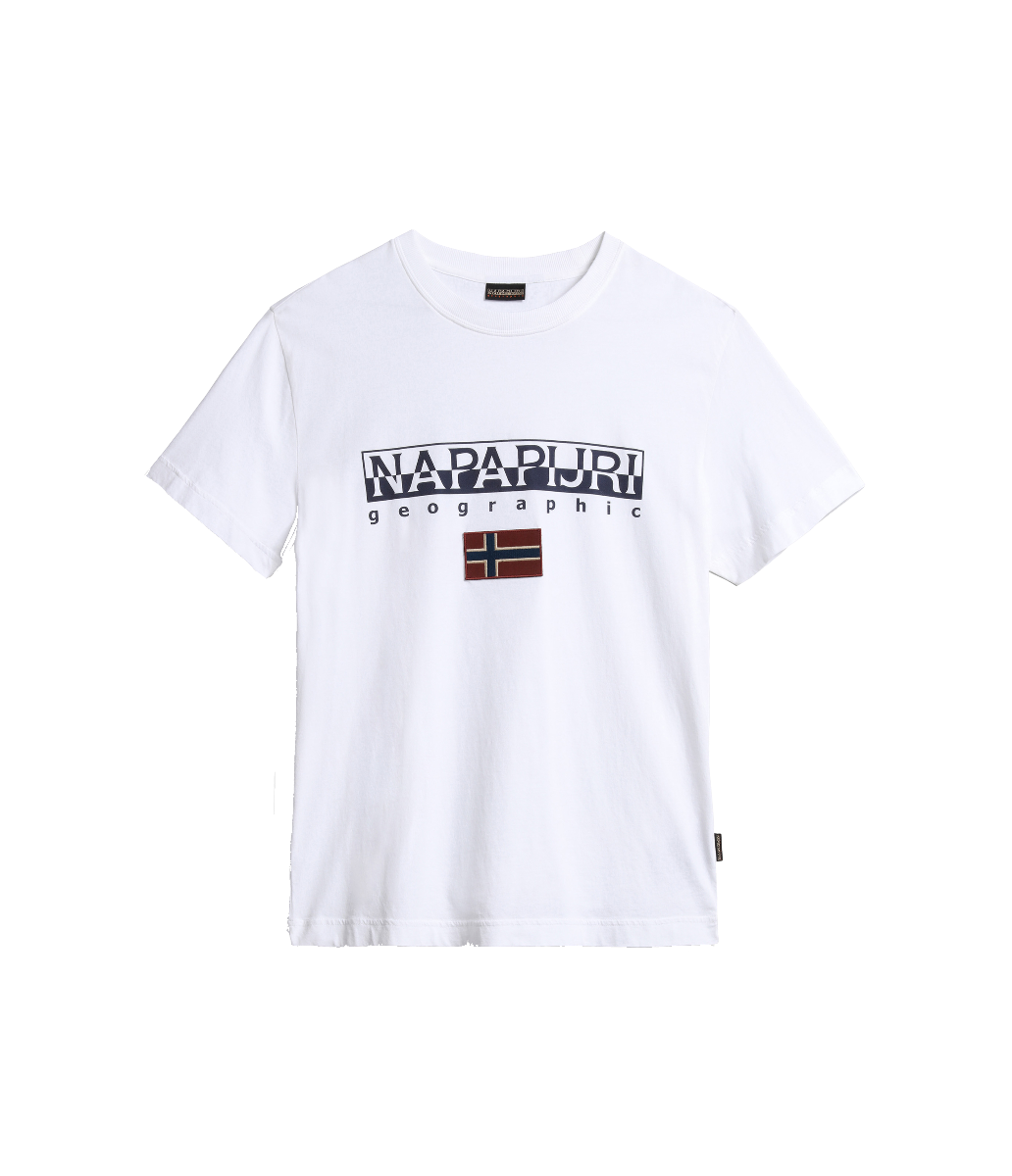 Napapijri Ayas Short Sleeve T-shirt White