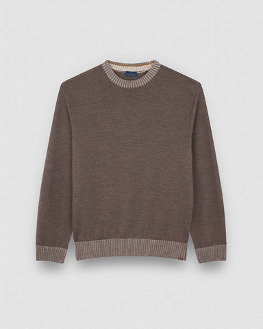 Paul & Shark Shark Tag Soft Cool Touch wool crewneck