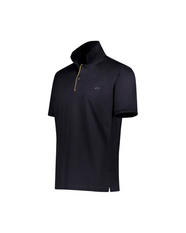 Paul & Shark Metal Shark Aqua Touch cotton polo shirt
