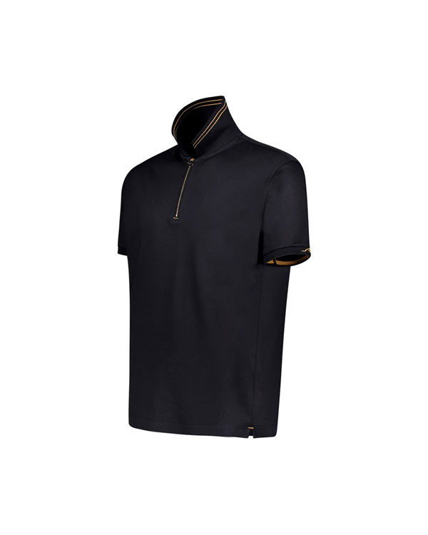 Paul & Shark Metal Shark Aqua Touch cotton polo