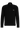 Momrntum Branded zip-neck sweater in dry-flex fabric Black