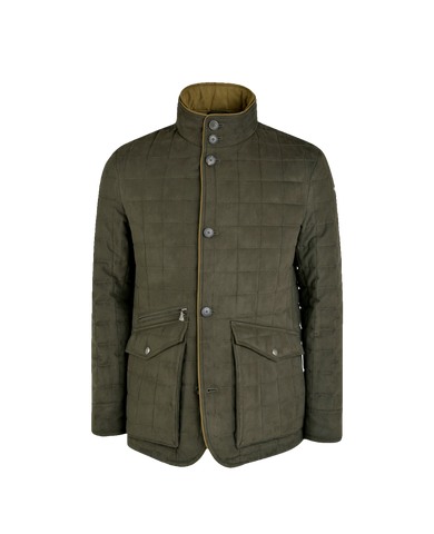 Magee Glenveigh Quilted Jacket Olive