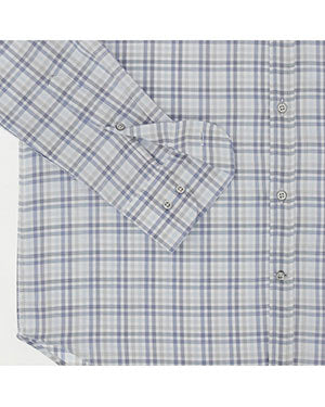 Paul & Shark Check Cotton Twill Shirt