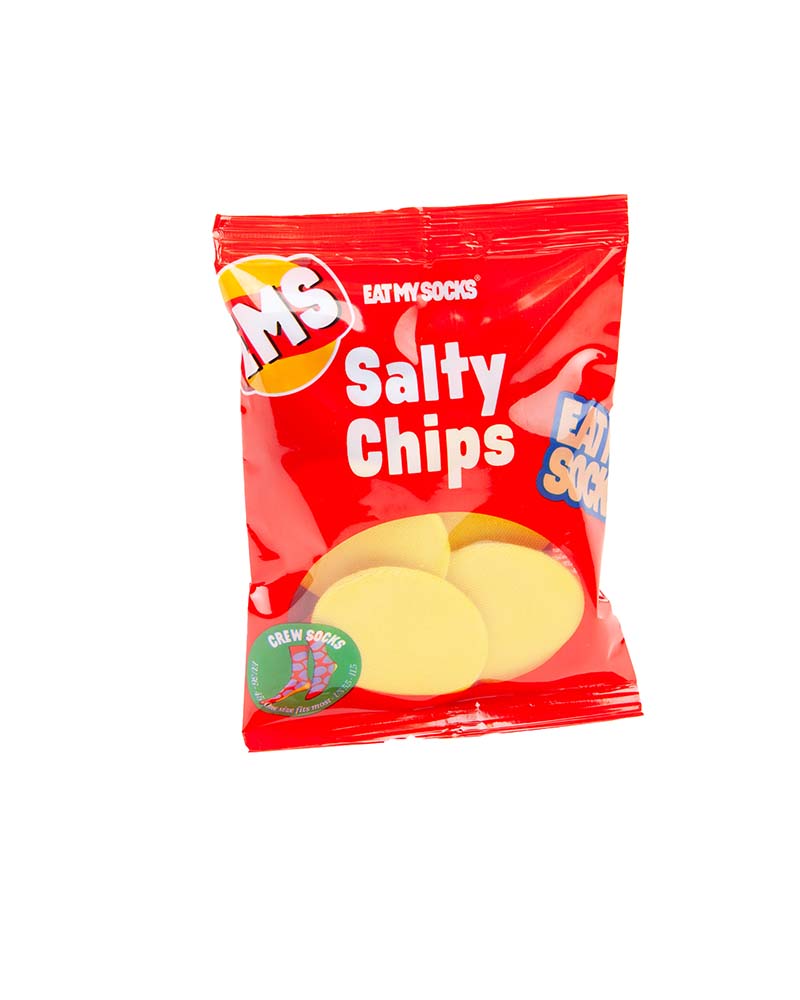 Eat My Socks Eat My Socks Salty Chips Red